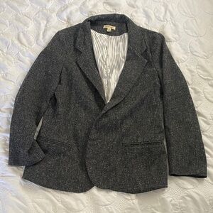 Silence + Noise Dark Gray Blazer